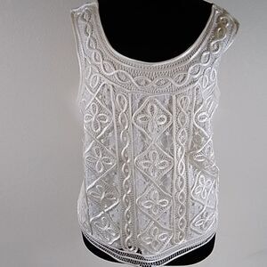 R&M RICHARDS WOMEN BLOUSE SIZE 14